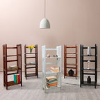 Casual Home 3-Shelf Folding Bookcase, 14" Wide, White - color: White