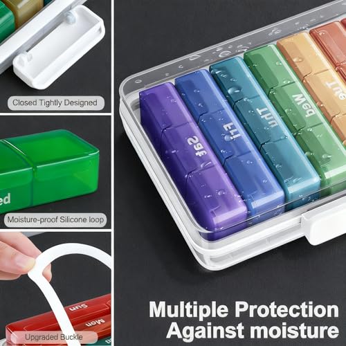 funest 4- Tier Medicine Storage Box Organizer Portable First Aid kit Box Sewing, Art, Craft with Handle, Multipurpose Medical Supply Organizer with Removable Tray 4-Tier Medicine Organizer Set - size: 4-Tier Medicine Organizer Set