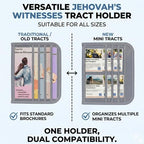 JW Magazine and Tract Holder, jw.org accessories, JW Field Service Supplies, Jehovah Witness Ministry Supplies, Ministry Organizer, Jehovahs Witnesses Pioneer Gifts Ideas Convention, Best Life Ever