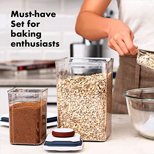 OXO Good Grips 8-Piece Baking Essentials POP Storage Container Set - style: Baking Set