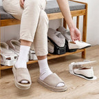 Shoe Organizer 36 Pack - Shoe Stackers, Space Savers 50%, 4 Levels Adjustable Rack, White