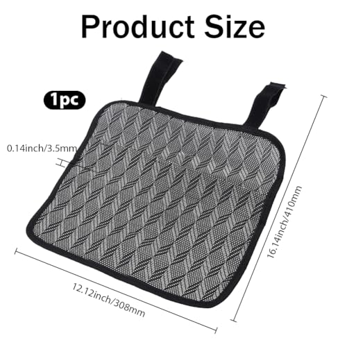 GORGECRAFT 41 * 30cm Armrest Chair Side Organizer Beach Chair Hanging Bag Cloth Bedside Caddy Organizers Gray Bed Buk Storage Bag Wheelchair Hanging Side Pocket Bag for Magazines Books Water Bottle - color: Gray