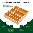 ROYAL CRAFT WOOD Bamboo Jewelry Organizer Box & Chests Set - Versatile Storage Solution for Makeup, Jewelry, and Bathroom Essentials (8 Boxes)