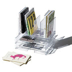 Like-it │MX-9202 │Landscape File Tray │Stackable File Tray │13.27" × 10.16" × 2.44" | Clear │