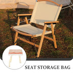 Car Seat Back Organizer Bag with Pu Pockets, Hanging Storage Pouch for Outdoor Camping and Picnic, Sofa Side Pocket in Ivory White, Portable Vehicle Storage Bag