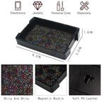 Valet Tray, Desktop Organizer and Catchall Tray for Keys, Wallet, Phone, Jewelry | Multi-Use Entryway Table, Desk & Nightstand Storage for Men & Women