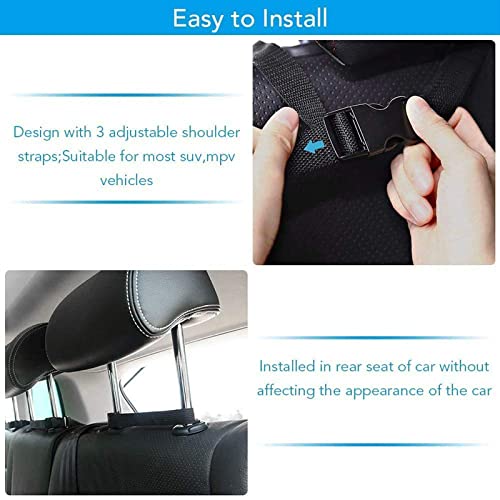 AOPHY Car Trunk Organizer, Large Capacity Car Organizers and Storage with 8 Pockets, Waterproof Backseat Hanging Organizer for SUV, Truck, MPV, Interior Accessories for Men and Women - color: Car Trunk Organizer 8Bag