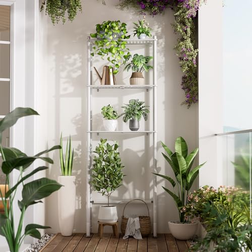 AmazerBath Over The Toilet Storage Bamboo, Bathroom Over Toilet Organizer Rack, 3-Tier Over Toilet Shelf, Space Saver, White - style: White-3-tier
