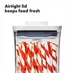 OXO Good Grips Pet POP – 1.1 Qt/1 L | Ideal for up to 1lb of treats | Airtight Dog and Cat Food Storage Container | BPA Free - size: Pet POP 1.1 Qt