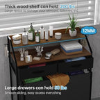 Laundry Sorter with 3 Section Pull Out Bags Rolling Laundry Basket Organizer with 2 Drawers Laundry Hamper with Shelves and Wheels for Laundry Room, Bathroom, Bedroom Organization(2 Tier) - size: 2 Tier