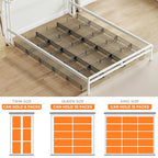 Under Bed Storage with Wheels, Rollable Under Bed Storage Container, Foldable Metal Under Bed Organizer for Bedroom Clothes Shoes Blankets Storage (2black, Black) - style: 2 Pack