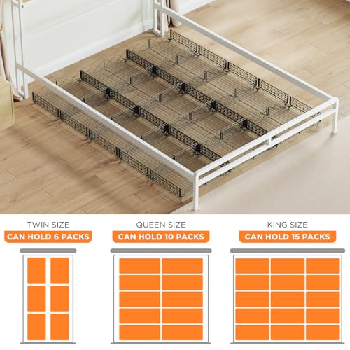 Under Bed Storage with Wheels, Rollable Under Bed Storage Container, Foldable Metal Under Bed Organizer for Bedroom Clothes Shoes Blankets Storage (2black, Black) - style: 2 Pack