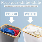 LONBET Laundry Basket with Lid, Made from Breathable Fabric | Aesthetic Clothes Hampers for Laundry with Side Handles & Sturdy Bamboo Frame (26 Gallons - Single, Light Gray) - color: Light Gray, style: 26 Gallons - Single
