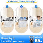 BlissTotes 6-Pack Large Moving Bags with Backpack Straps & Strong Zippers, Heavy-Duty Storage Bags Moving Boxes for Space Saving, Dorms, Transport, 76L-20 Gallons, Clear - size: 20 Gallons
