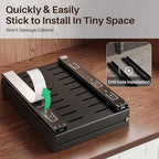 SNTD Pull Out Spice Rack for Upper Cabinet - Expandable Organizer with Smooth Ball Bearing Slides, No Drill Mounting Spice Storage for Kitchen (1 Pack, 7.2" to 12.9" W X 10" D X 2.2" H) - size: 7.2"W X 10"D X 2.2"H