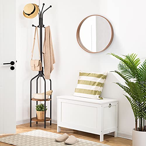 HOOBRO Toy Box, Retro Wooden Look Storage Chest with Safety Hinge, Entryway Storage Bench Supports 220 lb, 29.9 x 15.7 x 18.9 Inches Toy Chest Organizer, Easy Assembly (White) WT75CW01G1 - color: White, size: 29.9x15.7x18.9 Inch