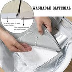 fazhongfa 6PCS Dust Bags for Handbags Clear Purse Storage Organizer Non-Woven Hanging Bag Closet with Zipper and Handle (XL Light Grey) - color: Light Grey