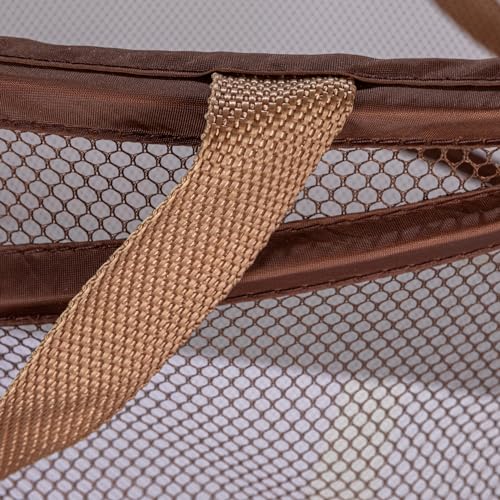 Household Essentials Pop-Up Mesh Laundry Hamper, Brown - color: Brown