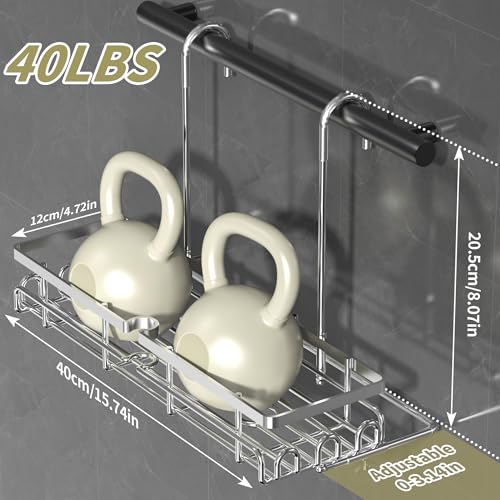 KEGII Shower Caddy Hanging on Towel Bar/Handrails/Shower faucet - Shower Rack Hanging Organizer, Bathroom Shower Curtain Caddy non-Slip