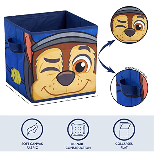 Paw Patrol Collapsible Storage Cubes, Set of 2, 10"x10" - color: Paw Patrol / Multicolor