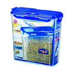 LOCK & LOCK Easy Essentials Food lids (flip-top) / Pantry Storage/Airtight containers, BPA Free, top-16.5 Cup-for Cereal, Clear (Pack of 2) - size: 16.5 Cup (Pack of 2)