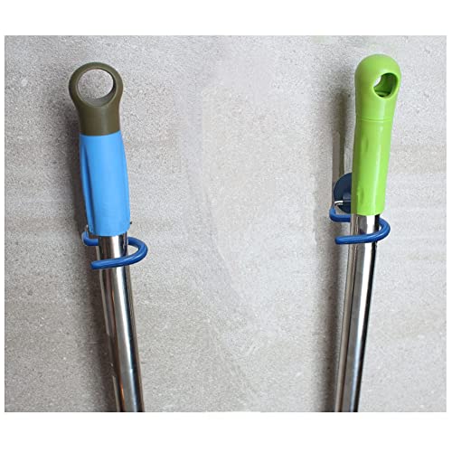 XXHong 2PCS Broom Holder Magnetic Broom Hooks Do Not Require Drilling Warehouse Kitchen Refrigerator Metal Surface Suitable Broom Holder Wall Mount