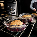 Rubbermaid Brilliance® Glass Round Leak-Proof 6-Piece Set Food Storage Containers, Food Containers with Lids, Meal Prep Containers - size: Assorted Sizes (6-Piece)