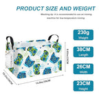 FANKANG Storage Bins,Nursery Hamper Canvas Laundry Basket Foldable with Waterproof PE Coating Storage Baskets for Boys and Girls, Office, Bedroom, Clothes,Toys(Rec-Game ） - color: Rec-Game