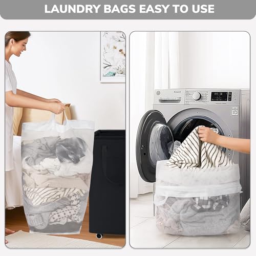 Goodpick Black Laundry Hamper with Wheels, 75L Dirty Clothes Hamper with Removable Wash Bag for Laundry Room, Rolling Laundry Basket - color: Black 1-Pack