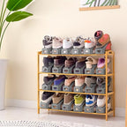 One-Piece Shoe Slot Organizer 10 Pack, Space-Saving Stackers for Closet, Entryway & Shoe Rack | No Assembly Needed - color: Gray