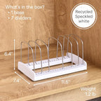 YouCopia StoreMore Adjustable Bakeware Rack with Steel Wires, Cookie Sheet Baking Pan and Tray Organizer for Kitchen Cabinet and Pantry Storage, Premium Edition - size: Premium