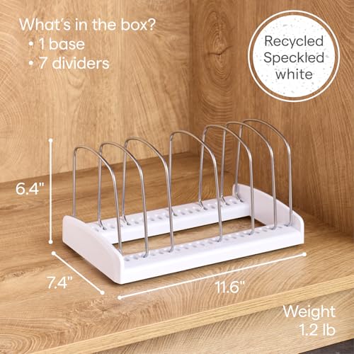 YouCopia StoreMore Adjustable Bakeware Rack with Steel Wires, Cookie Sheet Baking Pan and Tray Organizer for Kitchen Cabinet and Pantry Storage, Premium Edition - size: Premium