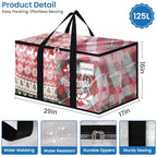 RoomHacks Clear Moving Bags Heavy Duty Extra Large, Moving Supplies with Reinforced Handle and Double Zipper, Storage Bags for Moving Essential, Packing tote Alternative to Moving Box(10 Packs, Clear) - size: 125L- 10Packs