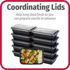 GoodCook Meal Prep Containers, Single