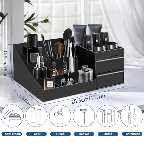 Mens Cologne Organizer,Mens Bathroom Organizer,Cologne Organizer for Men,Perfume Organizer,Cologne Stand,Cologne Shelf,Perfume Stand,Bathroom Countertop Storage,Easter Gifts for Men