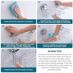 TAILI Shower Caddy Suction Cup 2 Pack with Hooks and Soap Holder, Heavy Duty Shower Organizer for Bathroom, No Drilling Silver Bathroom Suction Shelves-Silver - style: 2 × Silver