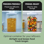 Bop Top Airtight Food Storage Containers with Lid 16.5 Cups / 135 oz | Kitchen Canister Sets | Air Tight Pantry Container | Pop Top Dry Food Storage Containers for Snacks, Sugar, Flour, Baking, Pasta - color: 135 oz