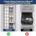 2 Pcs Over The Door Shoe Organizer 14 Large Pocket Hanging Shoe Rack for Closet Organizers And Storage, White