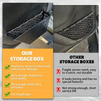 MAIKER Metal Front Door Storage Box, Door Side Insert Organizer Box Pockets for 2007-2018 Jeep Wrangler JK JKU 2/4 Door 2pcs(Black) - size: JK/JKU Front