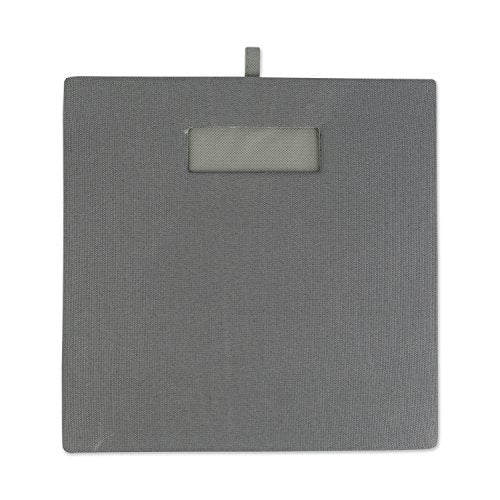 DII Poly-Cube Storage Collection Hard Sided, Collapsible Solid, Small, Gray - color: Gray, size: Small Square, 11x11x11"