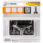 Duck EasyMounts Mop and Broom Holder - Heavy Duty Wall Mount Rack for Home Organization and Storage - No Tool Install - Holds Up to 15 lbs - Black, Pack of 1 Hook & All Hanging Hardware - size: 1 Pack, style: Tool Holder