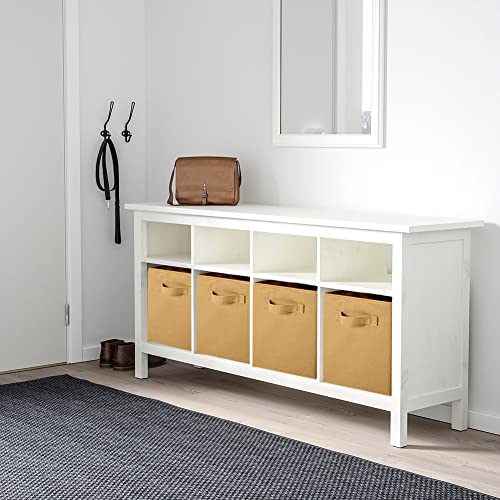 PowerKing Collapsible Storage Cubes with Handles, Fabric Foldable Bins for Closet Shelves, Durable Organization Storage Bins, 10.5'' x 11'' x 10.5'' (Khaki, 2Pack) - color: Khaki, size: 2Pack