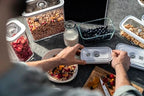 ZWILLING FRESH & SAVE CUBE Storage Container, Size M, Modular & Stackable Container, Airtight & Vacuum Storage, Dishwasher Safe, Transparent - size: M