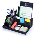 Valet Tray, Built in Wireless Charging Pad, Nightstand Organizer, Dresser Organizer, Mens Jewelry Box, Valet Charging Station, Faux Leather Valet Tray for Men and Women (Black+Wireless) - color: Black