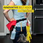 5-Pocket Waterproof Professional Cleaning Apron. Made for Pro Cleaners. Like a Cleaning Caddy Around Your Waist - color: Bright White, style: Standard