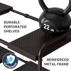 Simple Houseware Under Sink 2-Tier Heavy Duty Expandable Rack Organizer, Adjustable Width 15.75–25 Inches with 4 Shelf Height Levels, Bronze - color: Bronze