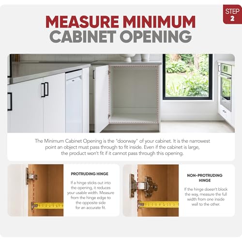 Rev-A-Shelf 2-Tier Kitchen Cabinet Pullout, Cabinet Organizer for Pots, Pans, and Lid Cookware, Adjustable Heavy Duty Wire, Min Opening Width of 11.5", Chrome, 5CW2-1222-CR - size: 12 in.