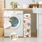 Odonata Slim Laundry Hamper Handles Collapsible Laundry Basket Thin Dirty Clothes Basket Narrow Laundry Bag Foldable Dirty Hamper 48L (Owl) - color: Owl