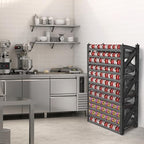 Shelf Reliance Cansolidator Max Small - 1-Pack Can Organizer for Pantry, Stackable Soda Can Storage for Kitchen, Holds 156 Cans of Food or Soda - size: 1 Pack, style: 156 Soup Can