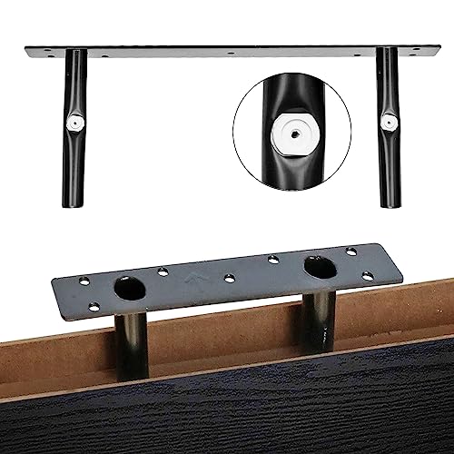 QEEIG Floating Shelves for Wall Bathroom Shelf Bedroom Kitchen Living Room Farmhouse Small Book Shelf 16 inch Set of 2, Black (015-B2) - color: C. Black, size: 2pcs